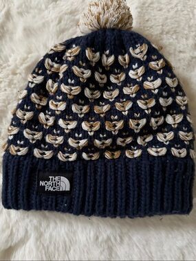 The North Face Knit Youth/junior Pom-Top Beanie